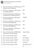 WGU D413 Telecommunication and Wireless Communications Study Guide 2026 &vert; Complete Exam Notes &vert; OA Preparation &vert; Network Fundamentals &vert; Latest Revision&NewLine;
