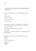 NURS 401 Final Exam Questions And Correct Detailed Answers 2026 Updated Version