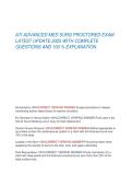 Ati Capstone Exam 2 &vert;Capstone At Exam Final Latest 2025 &NewLine;Update   &NewLine;With Complete Questions And Correctly Well Defined &NewLine;Answers  100&percnt;Guaranteed Pass&excl;&excl;&excl; new