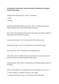 CPH 3400 EXAM 3 STUDY GUIDE &vert; PUBLIC HEALTH PRACTICE QUESTIONS AND ANSWERS &vert; COMPLETE EXAM REVIEW