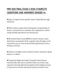 PRN 1562 FINAL EXAM 3 2026 COMPLETE&NewLine;QUESTIONS AND ANSWERS GRADED A&plus;