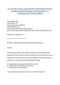 NU 578 Units 1-5 Exam Actual 2026&sol;2027 with Detailed Rationales &vert; Complete Exam-Style Questions &vert; Pass Guaranteed &ndash; A&plus; Graded