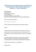 NR 565 Final Exam Advanced Pharmacology Actual 2026&sol;2027 with Detailed Rationales &vert; Complete Exam-Style Questions &vert; Pass Guaranteed &ndash; A&plus; Graded