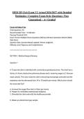 HESI RN Exit Exam V2 Actual 2026&sol;2027 with Detailed Rationales &vert; Complete Exam-Style Questions &vert; Pass Guaranteed &ndash; A&plus; Graded
