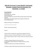 HESI RN Exit Exam V2 Actual 2026&sol;2027 with Detailed Rationales &vert; Complete Exam-Style Questions &vert; Pass Guaranteed &ndash; A&plus; Graded