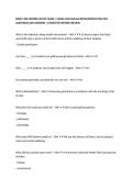 FRHD 1100 MIDTERM STUDY GUIDE &vert; FAMILY AND HUMAN DEVELOPMENT PRACTICE QUESTIONS AND ANSWERS &vert; COMPLETE MIDTERM REVIEW