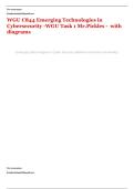 WGU C844 Emerging Technologies in Cybersecurity -WGU Task 1 Mr&period;Pickles -  with diagrams