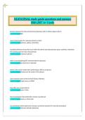 NU 674 &ndash; Final Exam Study Guide &vert;2026&sol;2027 &vert; A&plus; Grade Complete Final Exam