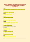 QMB 3200 MIDTERM UCF EXAM LATEST 2026 UPDATED QUESTIONS &NewLine;AND VERIFIED 100&percnt; SOLUTIONS &lpar;2026&sol;2027&rpar; &vert;A&plus; GRADED &NewLine;&vert;GUARANTEED PASS 