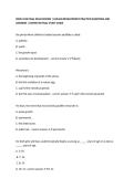 FRHD 1010 FINAL EXAM REVIEW &vert; HUMAN DEVELOPMENT PRACTICE QUESTIONS AND ANSWERS &vert; COMPLETE FINAL STUDY GUIDE