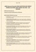 ASWB Advanced Generalist EXAM QUESTIONS AND CORRECT VERIFIED SOLUTIONS LATEST UPDATE THIS YEAR &ndash; JUST RELEASED&period;pdf&NewLine;&NewLine;