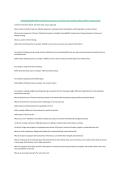 UPDATED 2025&sol;2026 NCEP Certification Exam Questions and answers with complete solution graded A&plus; &lpar;Already passed&rpar;&NewLine;