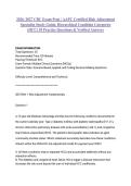 CRC Exam Certified Risk Adjustment Specialist Actual 2026&sol;2027 with Detailed Rationales &vert; Complete Exam-Style Questions &vert; Pass Guaranteed &ndash; A&plus; Graded