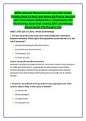 NR566 Week 4 Midterm Exam Complete Actual Exam  NR566 Advanced Pharmacology For Care Of The Family  NR 566 Midterm Proctored Exam Questions and  Answers &vert; 100&percnt; Pass Guaranteed &vert; Graded A&plus; &vert;