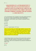 SARAH MICHELLE&rsquo;S AANP BOARD REVIEW V1 & V2  NEWEST 2026 PACKAGE DEAL&vert; DIFFERENT VERSIONS WITH COMPLETE  REAL EXAM QUESTIONS AND CORRECT DETAILED  ANSWERS &lpar;VERIFIED ANSWERS&rpar; ALREADY GRADED A&plus;&vert; NP CERTIFICATION EXAM PREP &lpar;MOST RECENT&excl;&excl;&rpar;