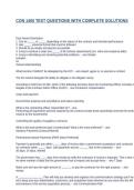 CON 1400 TEST QUESTIONS WITH COMPLETE SOLUTIONS