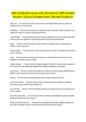 NRA Certification Exam with all Correct & 100&percnt; Verified Answers &vert;Actual Complete Exam &vert;Already Graded A&plus;
