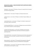 FRHD 1010 TEST 1 CHAPTER 1 &vert; HUMAN DEVELOPMENT PRACTICE QUESTIONS AND ANSWERS &vert; COMPLETE CHAPTER REVIEW