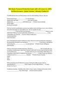 NRA Basic Personal Protection Exam with all Correct & 100&percnt; Verified Answers &vert;Latest Version &vert;Already Graded A&plus;