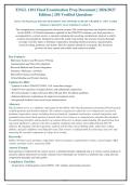 ENGL 1101 Final Exam 2026-2027 QUESTIONS AND ANSWERS ALREADY GRADED A&plus;&period; 100&percnt; Verified&NewLine;Solutions &vert; Updated Per Latest Guidelines &vert; Graded A&plus;