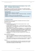 PABO Taaltoets Nederlands LKT 2026 - Samenvatting &plus; 30 Oefenvragen &vert; Spelling&comma; Grammatica&comma; Interpunctie &vert; Kennisbasistoets