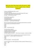 NRA Instructors Class Exam with all Correct & 100&percnt; Verified Answers &vert;Actual Complete Exam &vert;Already Graded A&plus;