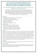 NYC ASSOCIATE BENEFITS OPPORTUNITY&NewLine;SPECIALIST &lpar;ABOS&rpar; EXAM PREP DOCUMENT &vert;&NewLine;2026&sol;2027 EDITION &vert; 250 VERIFIED QUESTIONS