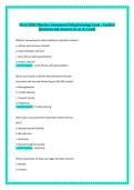 WGU D236 Pathophysiology Objective Assessment &ndash; Verified Q&A Study Guide &lpar;2026&sol;2027&rpar; A&plus; Grade 