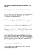 COMM 3600 EXAM 1 &vert; COMPREHENSIVE PRACTICE QUESTIONS AND ANSWERS &vert; STUDY GUIDE 2026