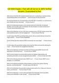 KMI Exam with all Correct & 100&percnt; Verified Answers &vert;Actual Complete Exam &vert;Already Graded A&plus;