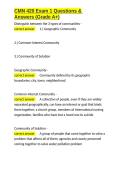 CMN 420 Exam 1 Questions & Answers &lpar;Grade A&plus;&rpar;&period;docx&NewLine;&NewLine;