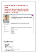 iHuman Case Study Week 5&colon; 42-Year-Old Male with Diarrhea &mdash; SOAP Note & Differential Diagnosis&NewLine;