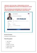 iHuman Case Study Week 4&colon; 20-Year-Old Male with Eye Problem &mdash; Conjunctivitis SOAP Note & Assessment&NewLine;