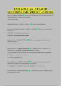 EXST 2201-Exam 1 UPDATED &NewLine;QUESTIONS AND CORRECT ANSWERS