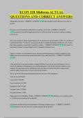 ECON 528 Midterm ACTUAL  &NewLine;QUESTIONS AND CORRECT ANSWERS