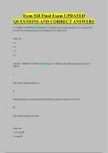 Econ 528 Final Exam UPDATED &NewLine;QUESTIONS AND CORRECT ANSWERS