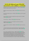 ECON 528 Midterm Exam UPDATED &NewLine;QUESTIONS AND CORRECT ANSWERS