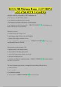 ECON 528 Midterm Exam QUESTIONS &NewLine;AND CORRECT ANSWERS
