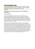 Solution Manual For Business Communication Essentials Fundamental Skills for the Mobile-Digital-Social Workplace&comma; Global Edition&comma; 8th edition Courtland L&period; Bovee  John V&period; Thill