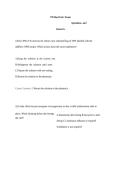 PN HESI Exit Exam Questions and Answers &vert; Comprehensive Review &vert; A&plus; Graded &vert; Latest Update