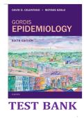 Latest Test Bank for GORDIS Epidemiology&comma; 6th Edition By 