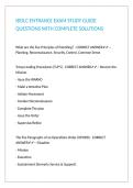 IBOLC ENTRANCE EXAM STUDY GUIDE QUESTIONS WITH COMPLETE SOLUTIONS&period;