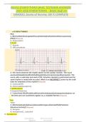 Relias Dysrhythmia Basic A & B &vert; Questions and Verified Answers &vert; Cardiac Rhythm Interpretation Review &vert; A&plus; Graded &vert; Latest Update