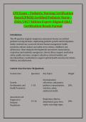 CPN Exam &ndash; Pediatric Nursing Certification &NewLine;Board &lpar;PNCB&rpar; Certified Pediatric Nurse &ndash; &NewLine;2026&sol;2027 Edition Expert-Aligned Q&A &vert; &NewLine;Certification-Ready Format 