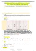 Relias Dysrhythmia Basic A & B &vert; Questions and Verified Answers &vert; Cardiac Rhythm Interpretation Review &vert; A&plus; Graded &vert; Latest Update