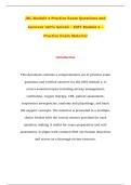 JBL Module 2 Practice Exam Questions and Answers 100&percnt; Solved &ndash; EMT Module 2 &ndash; Practice Exam Material