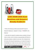 LCDC Exam 2026 &ndash; Complete Exam Questions and Answers &ndash; Substance Abuse Counseling Certification &ndash; 2026 &ndash; practice questions with answers