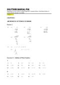 Solution Manual For Mathematics for the Trades A Guided Approach&comma;Canadian Edition&comma; 2nd edition Robert A&period;Carman  Hal M&period; Saunders Tom Mills