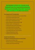 INSTRUMENTATION LVL 1 NCCER EXAM &NewLine;National Center for Construction Education &NewLine;and Research &lpar;NCCER&rpar; 2026&sol;2027 Academic &NewLine;Year &vert; Version 4 &vert; Verified Assessment 