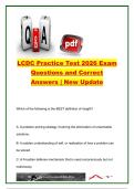 LCDC EXAM COMPLETE PACKAGE DEAL